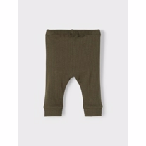 NAME IT Modal Bukser Dario Olive Night